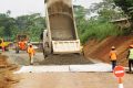 Sur la période à l’étude, les BTP ont enregistré, entre autres, le démarrage des travaux des voiries de Franceville, phase 2. © D.R.