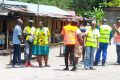 Les équipes du ministère des Mines présent à Ndjolé pour le lancement de la campagne de régularisation des artisans miniers nationaux, le 15 octobre 2023. © Min des Mines