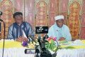 De gauche à droite, Rachid Mbadinga et Ali Akbar Onanga, le 7 octobre 2023 à Libreville. © Gabonreview