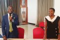 Les porte-voix de la Confédération de la diaspora gabonaise multi-continentale, le 2 décembre 2023, à Libreville. © Gabonreview