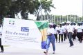 Le défilé de la fête du travail, le 1er mai 2024. © GabonReview