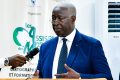 Le Premier ministre, Raymond Ndong Sima clôturant les Assises nationales des métiers et formations prioritaires pour le développement du Gabon, le 13 mai 2024. © Com. Primature