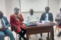 Les représentants du Collectif des cadres de la Nyanga, le 7 juin 2024, à Libreville. © GabonReview