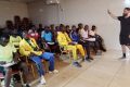 Les éducateurs d’écoles de football de l’Estuaire formés sur le système des Girondins de Bordeau, le 4 juillet 2024. © GabonReview
