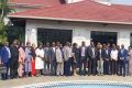 Photo de famille du président du Copil et des commissaires, le 10 juillet 2024. © GabonReview