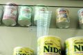 Des produits laitiers Nestlé dans un commerce. © D.R.