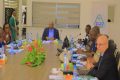 Alexandre Désiré Tapoyo président le conseil extraordinaire de Clean Africa, le 17 juillet 2024. © GabonReview