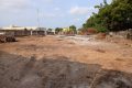 Une vue du terrain sur lequel sera érigé le futur gymnase de handball de Port-Gentil. © Com. gouvernementale