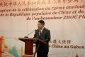 L’ambassadeur Zhou Ping s’exprimant, le 19 septembre 2024 à Libreville. © D.R.