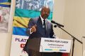 Le président de «Ensemble pour le Gabon», Alain-Claude Bilie-By-Nze, le 14 octobre 2024, à Libreville.  © GabonReview