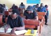 Des conducteurs de taxis passant le test d’aptitude professionnelle, le 19 octobre 2024, à Libreville. © AGP