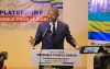 Le porte-parole d’Ensemble pour le Gabon, Alain-Claude Bilie-By-Nze, le 18 novembre 2024, à Libreville. © GabonReview