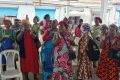 Une vue des commerçantes en colère et du marché de la Balise, à Port-Gentil. © GabonReview