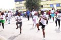 La séance de fitness de la Setrag, le 5 décembre 2024. © GabonReview