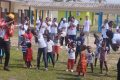 Une soixantaine d’enfants du Capedes ont bénéficié de cette initiative marquée par des instants de convivialité : jeux ludiques, prestations musicales, repas partagés et distribution de cadeaux. © GabonReview