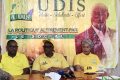 Des militants de l’UDIS, le 28 janvier 2025 au siège du parti à Owendo. © GabonReview