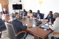 Vue de la séance de travail avec l’UE, le 23 janvier 2025 à Libreville. © GabonReview