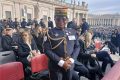 Le général de corps d’Armée Brigitte Onkanowa au Jubilé des forces armées 2025, à Rome en Italie. © D.R.