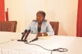 Nicole Assélé s’exprimant, le 27 février 2025 à Libreville. © GabonReview