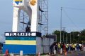 Le monument de la Tolérance au cerrefour Rio à Libreville. © GabonReview