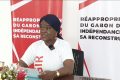 Joséphine Afouari, secrétaire exécutif adjoint de Réagir, le 15 février 2025 à Libreville. © D.R.